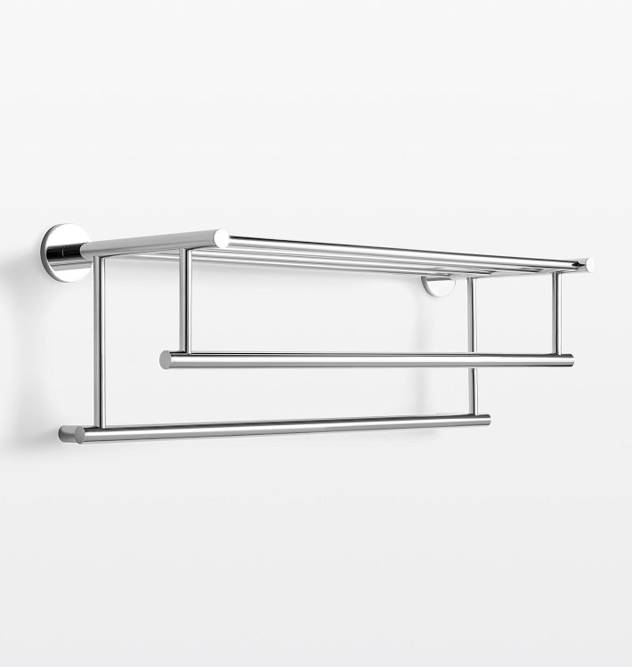 Riley 24&quot; Train Rack with Double Towel Bars