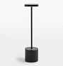 Holden Outdoor Rechargeable LED Table Lamp Black