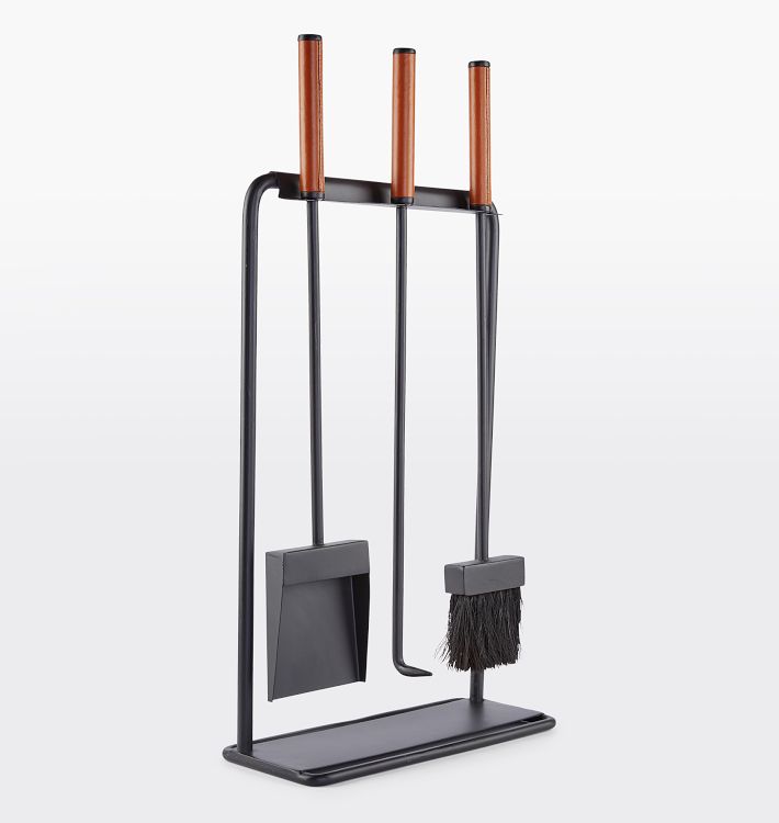 Modernist Fireplace Tool Set