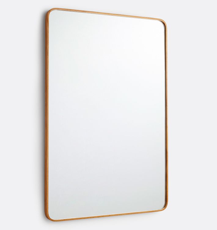 Bentwood Rounded Rectangle Mirror