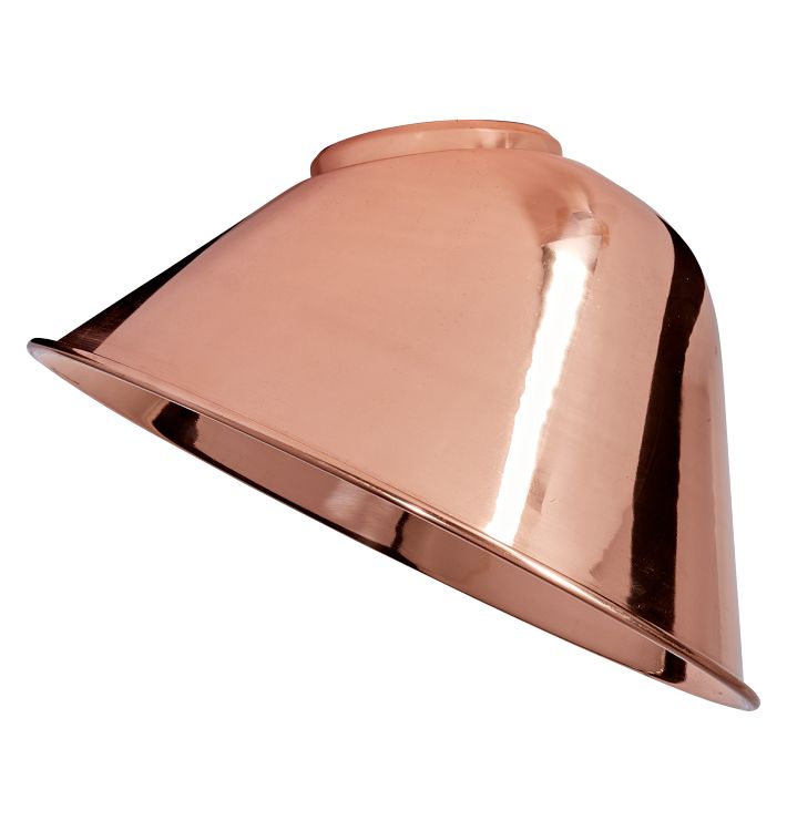 Angled Dome, Polished Copper