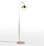 Palo Alto Floor Lamp, Brushed Satin