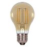 LED Filament A19 Amber 4.5W 40WE Bulb