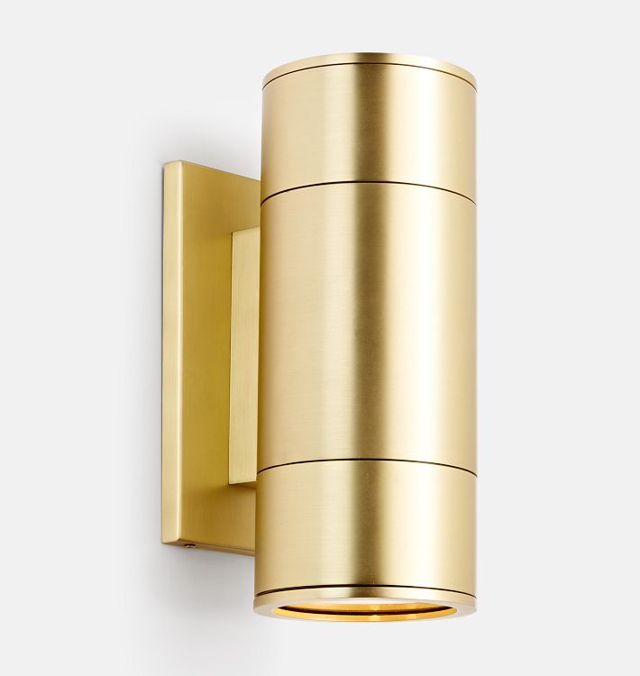 Thorburn 12" Sconce, Brushed Brass