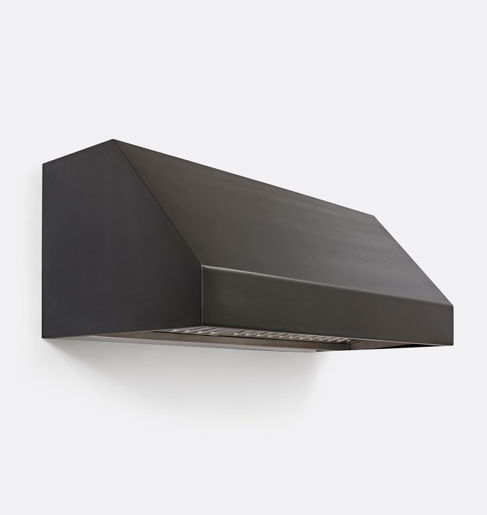 Rivera 36" Black Under Cabinet Range Hood with 1080 CFM Insert