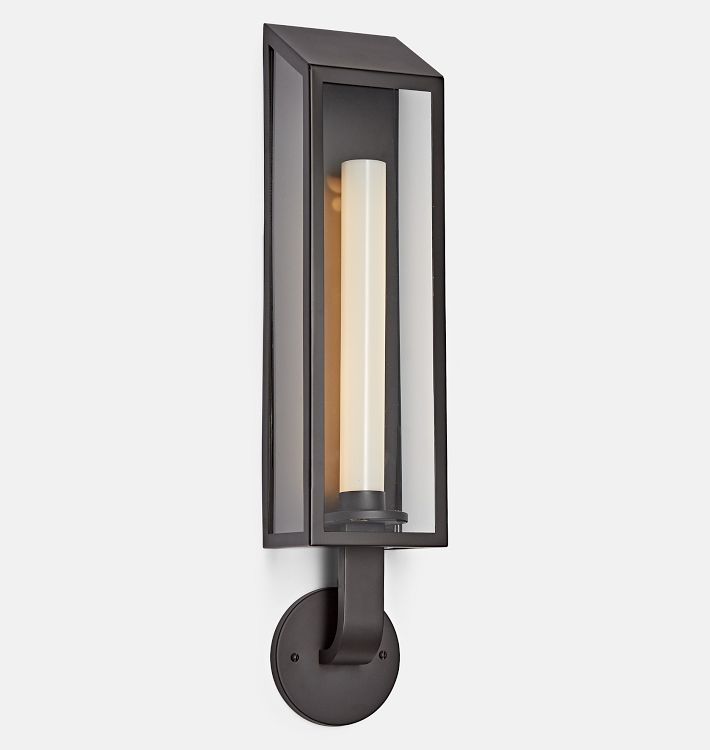 Lombard Lantern Large LED Wall Sconce