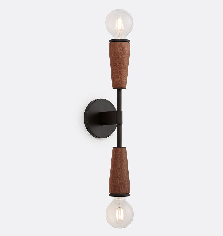 Altona Barebulb Symmetrical Double Wall Sconce