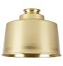 8&quot; Cylinder Shade - Aged Brass