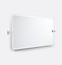 Blair Frameless Wide Rectangle Pivot Mirror