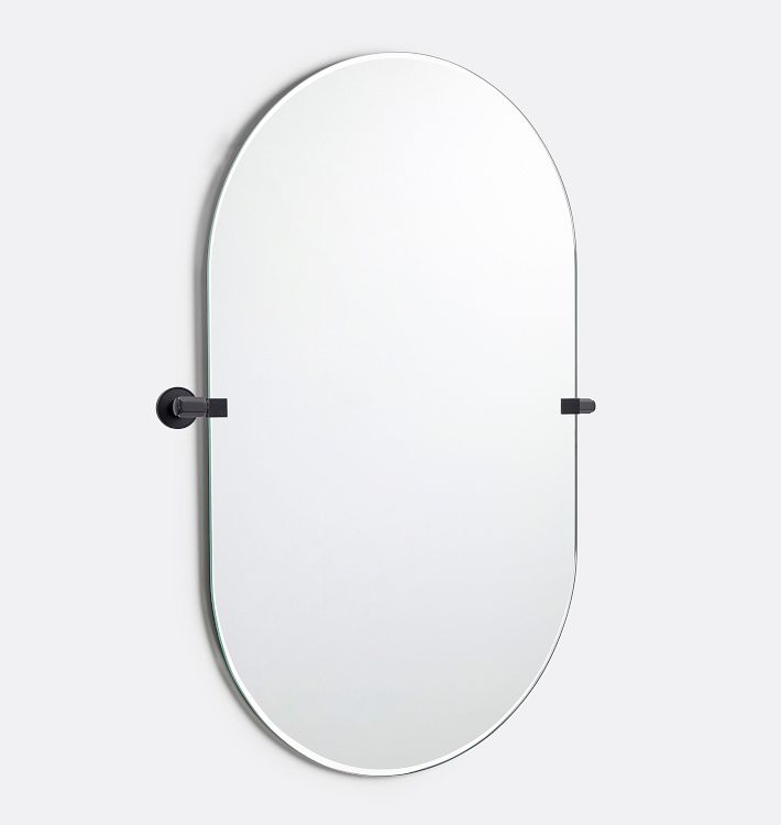 Hassalo Frameless Pill Pivot Mirror