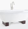 Bowman Floor Mounted Tub Filler with Handshower