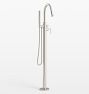 Bowman Floor Mounted Tub Filler with Handshower