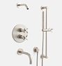 West Slope Thermostatic Tub &amp; Shower Set with Handshower