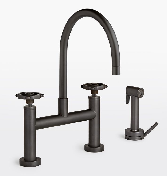 Tolson Kitchen Faucet with Sprayer - Oil-Rubbed Bronze