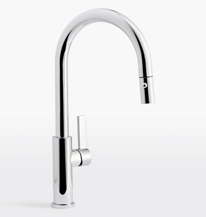 Corsano Blade Handle Pull Down Kitchen Faucet