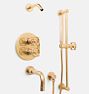 Tolson Thermostatic Tub &amp; Shower Set With Handshower