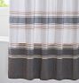 Striped Organic Cotton Shower Curtain