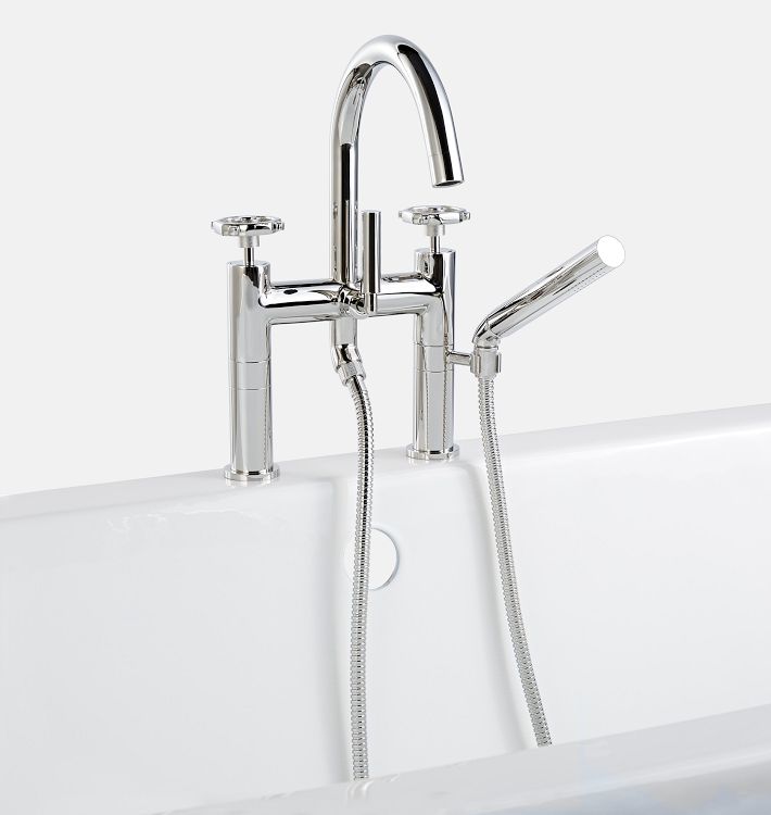 Tolson Deck Mounted Tub Filler With Handshower