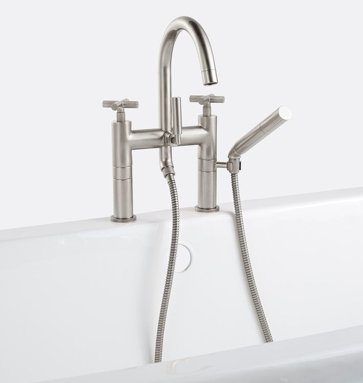 Waterhouse Deck Mounted Tub Filler With Handshower