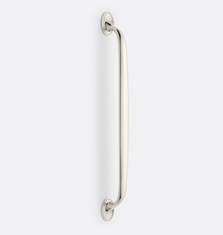 Axel Appliance Pull, 12" - Polished Nickel