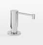 Contemporary Soap Dispenser, Polished Chrome