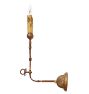 Antique Victorian Converted Gas Double Candle Sconce