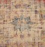Beautifully Worn Vintage Turkish Hand-Knotted Rug, 6'x9'