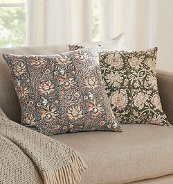 Botanical print cushion covers hotsell