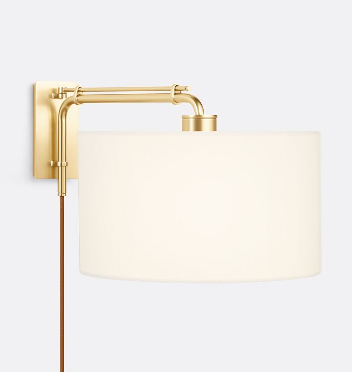 Rue Swing Arm Sconce