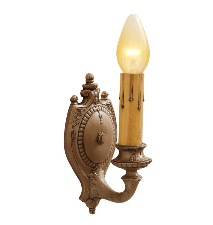 Vintage Classical Revival Candle Sconce