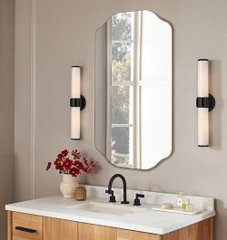 BATHROOM VANITY 2024 CABINET MIRRORED