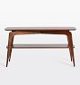 Basin Walnut Console Table