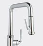 Descanso Quad Neck Pull Down Kitchen Faucet