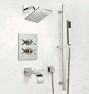 Yaquina Thermostatic Tub &amp; Shower Set with Handshower