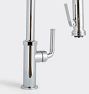 Descanso Quad Neck Pull Down Kitchen Faucet