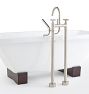 Waterhouse Floor Mounted Tub Filler With Handshower