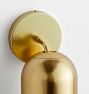 Paige 5&quot; Articulating Flat Dome Cylinder Sconce