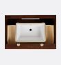 Geneva 36&quot; Wall Mount Walnut Single Vanity