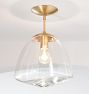 Oswego 12&quot; Clear Dome Pendant