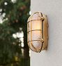 9&quot; Seabeck Cage Oval Bulkhead Sconce