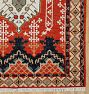 Ortakoy Indoor/Outdoor Rust Flatweave Rug