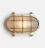 9&quot; Seabeck Cage Oval Bulkhead Sconce