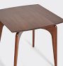 Basin Walnut Side Table