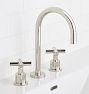 Waterhouse Cross Handle Widespread Bathroom Faucet