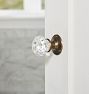 Tate Octagonal Crystal Knob Mortise Interior Door Set