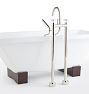 Tolson Floor Mounted Tub Filler With Handshower