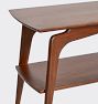 Basin Walnut Console Table