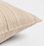 Woven Silk and Cotton Pillow Cover