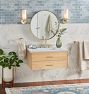 Geneva 36&quot; Wall Mount Teak Single Vanity