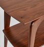 Basin Walnut Console Table